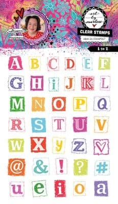 PRE-ORDER Studio Light Art by Marlene Clear Stamp - nr. 967 A-Z