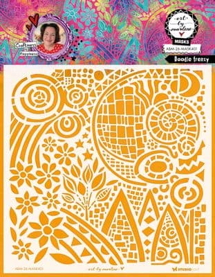 PRE-ORDER Studio Light Art By Marlene Mask - nr.401 Doodle Frenzy