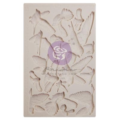 Prima Finnabair Decor Moulds - Flocking Birds