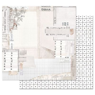 Prima Marketing 12x12 Paper - Pretty Pale Collection - The Last Hour