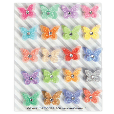 Prima Traveler's Journal Flowers - Colorful Flight Butterflies