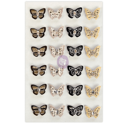 Prima Traveler's Journal Flowers - In Flight Butterflies