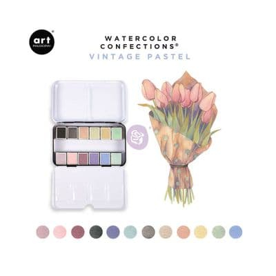 Prima Watercolor Confections - Vintage Pastel