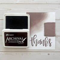 Ranger Archival Ink Pad - Dark Roast