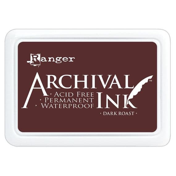 Ranger Archival Ink Pad - Dark Roast