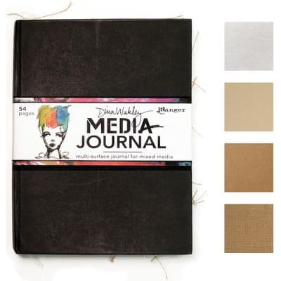 Ranger Dina Wakley - 8x10 Media Journal Black