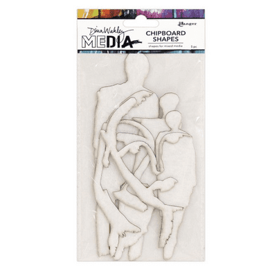 Ranger Dina Wakley Media Chipboard Shapes - Persona