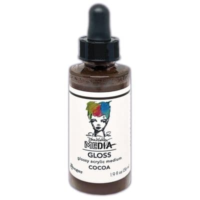 Ranger Dina Wakley MEdia Gloss - Cocoa