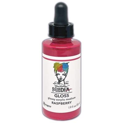 Ranger Dina Wakley MEdia Gloss - Raspberry