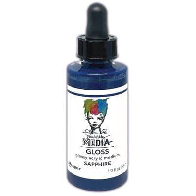 Ranger Dina Wakley MEdia Gloss - Sapphire