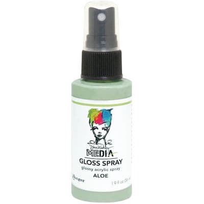 Ranger Dina Wakley Media Gloss Spray 2oz - Aloe