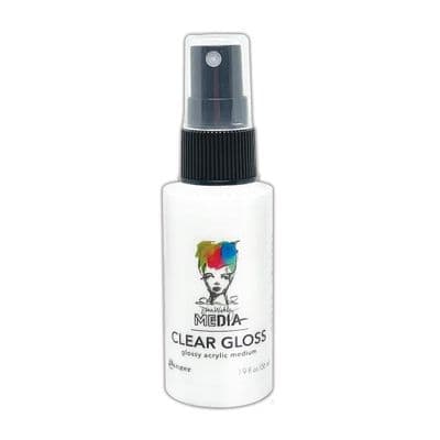 Ranger Dina Wakley Media Gloss Spray 2oz - Clear