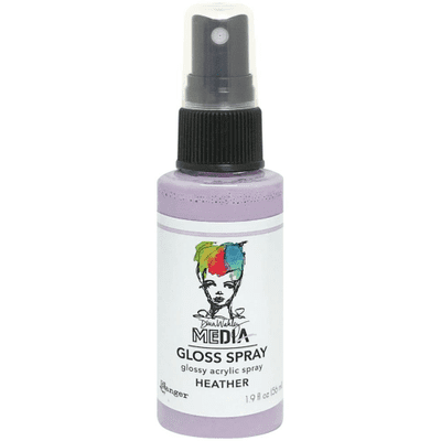 Ranger Dina Wakley Media Gloss Spray 2oz - Heather