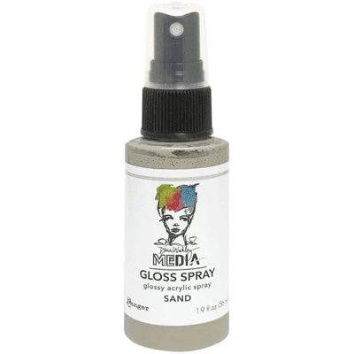 Ranger Dina Wakley Media Gloss Spray 2oz - Sand