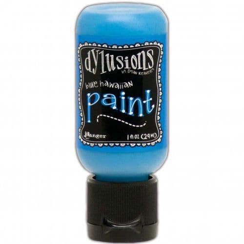 Ranger Dylusions Paint Flip Cap Bottle - Blue Hawaiian
