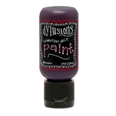 Ranger Dylusions Paint Flip Cap Bottle - Cranberry Juice