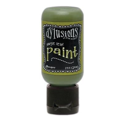 Ranger Dylusions Paint Flip Cap Bottle - Jungle Leaf