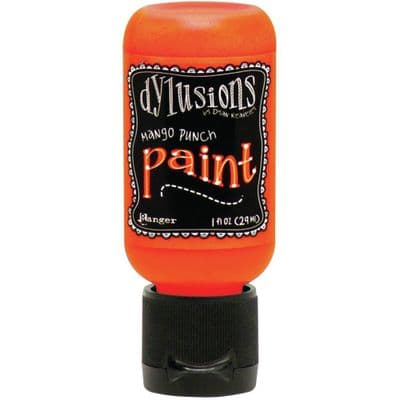 Ranger Dylusions Paint Flip Cap Bottle - Mango Punch