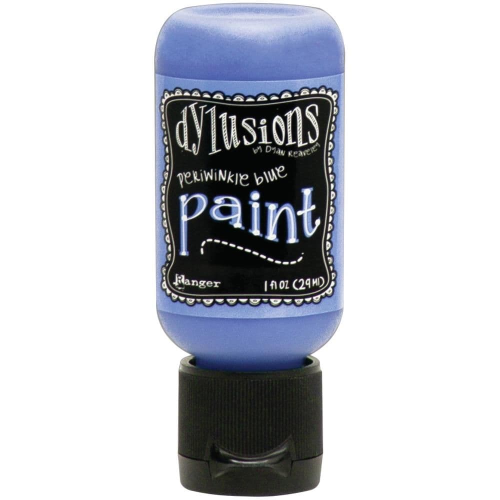 Periwinkle Ranger Ranger Dylusions Paint Flip Cap Bottle - Periwinkle Blue