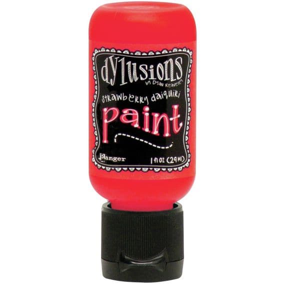 Ranger Dylusions Paint Flip Cap Bottle - Strawberry Daiquiri