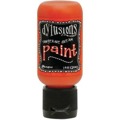 Ranger Dylusions Paint Flip Cap Bottle - Tangerine Dream