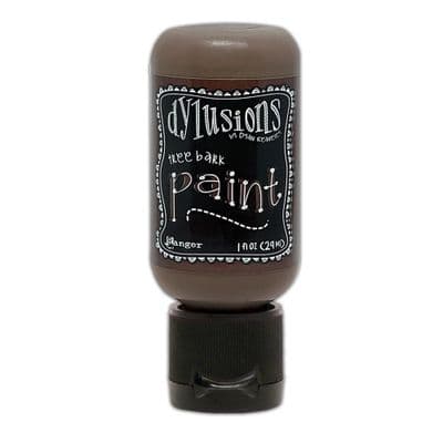 Ranger Dylusions Paint Flip Cap Bottle - Tree Bark