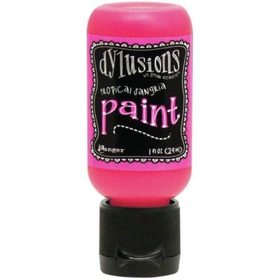 Ranger Dylusions Paint Flip Cap Bottle - Tropical Sangria