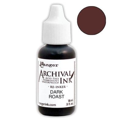 Ranger Ink Archival Re-inker - Dark Roast