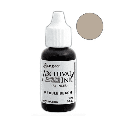 Ranger Ink Archival Re-inker - Pebble Beach