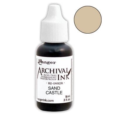Ranger Ink Archival Re-inker - Sand Castle