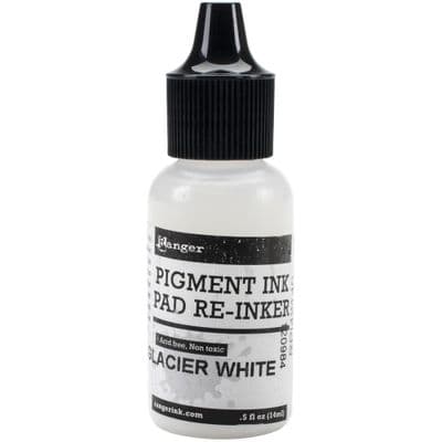 Ranger Pigment Ink Re-Inker - Glacier White