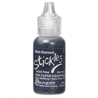 Ranger Stickles Glitter Glue - Black Diamond