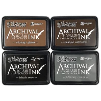 Ranger Tim Holtz® - Distress Archival Ink™ Stack - Basics