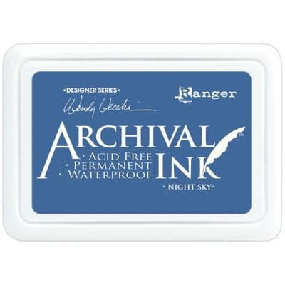 Ranger Wendy Vecchi Archival Ink Pad - Night Sky