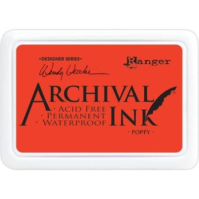 Ranger Wendy Vecchi Archival Ink Pad - Poppy