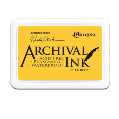 Ranger Wendy Vecchi Ink Archival Pad - Buttercup