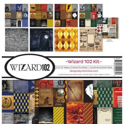 Reminisce 12x12 Collection Kit - Wizard 102