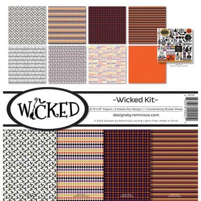 Reminisce Collection Kit 12x12 - Wicked