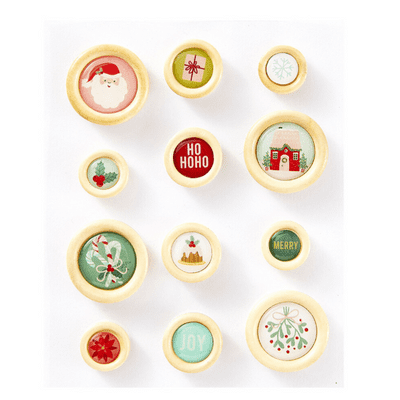 Rosie's Studio Button Embellishments - Oh Joyful Day