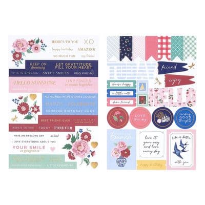Rosie's Studio Cardstock Sticker Pack - Bayfair