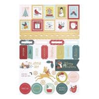 Rosie's Studio Cardstock Sticker Pack - Oh Joyful Day!