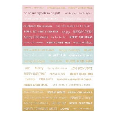 Rosie's Studio Cardstock Sticker Pack - Oh Joyful Day!