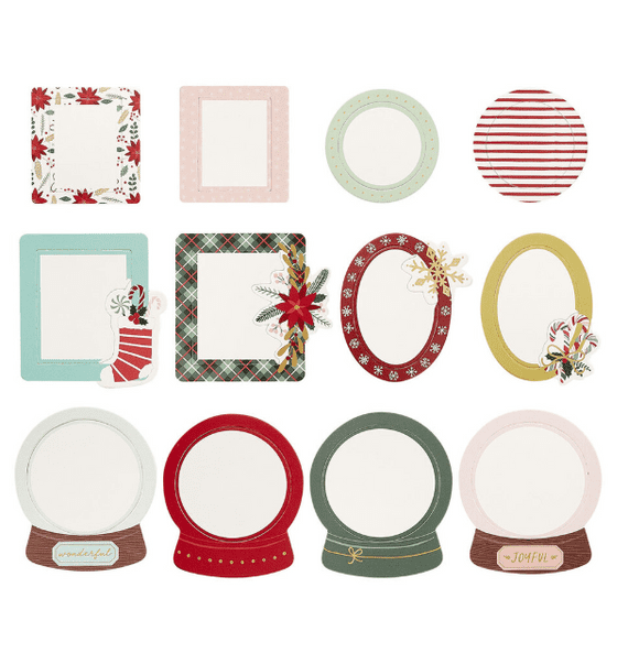 Rosie's Studio Chipboard Frames - Oh Joyful Day