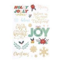 Rosie's Studio Clear Sticker Pack - Oh Joyful Day!