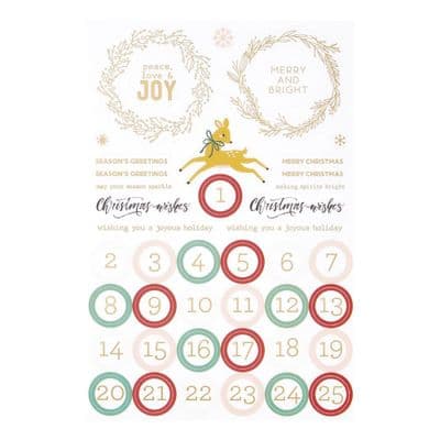 Rosie's Studio Clear Sticker Pack - Oh Joyful Day!