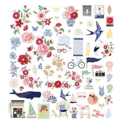 Rosie's Studio Die-Cut Ephemera - Bayfair