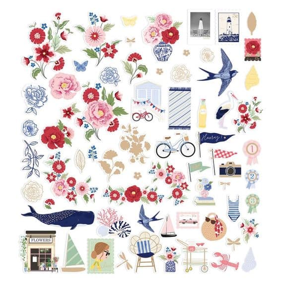 Rosie's Studio Die-Cut Ephemera - Bayfair