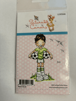 Saturated Canary Clear Stamp - Little Darlings Joey