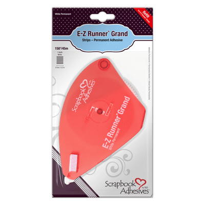 Scrapbook Adhesives E-Z Runner Grand Permanent Strips Refill