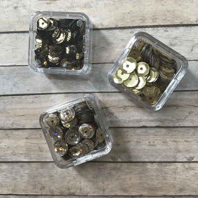 Sequin Trio Packs - Gold